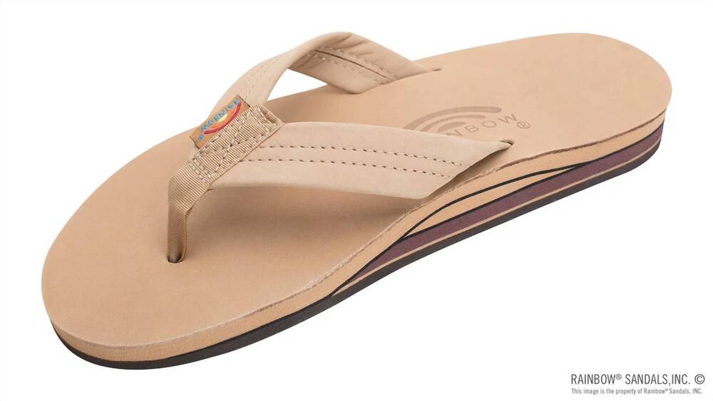 NEW RAINBOW SANDALS women's premier leather sandal in seirra brown